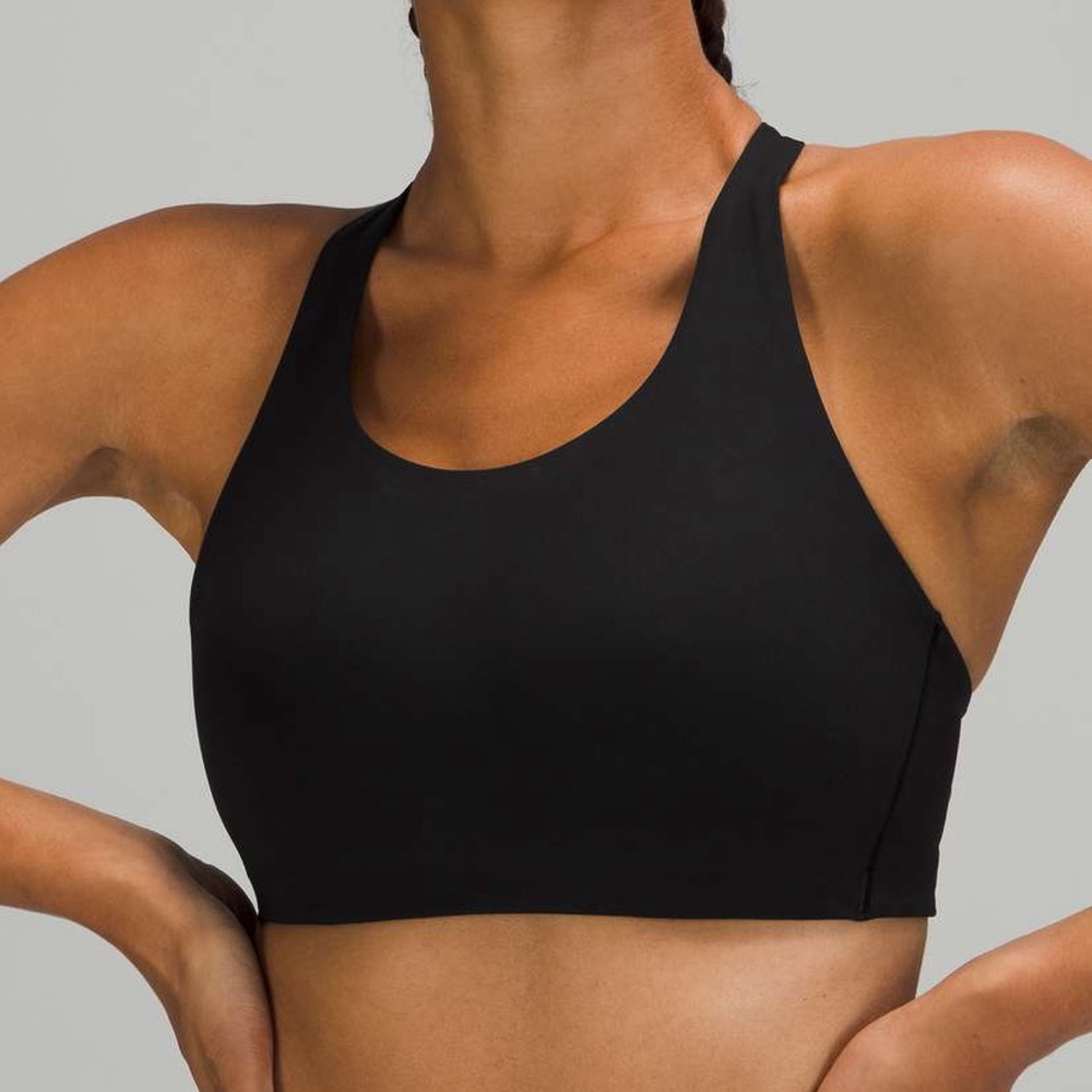 Lululemon Energy Bra *High Support Size 34DD Black - Picture 2 of 10